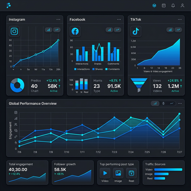 Social media engagement audit